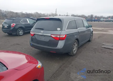 2013 Honda Odyssey Ex-L z USA, uszkodzony, nr VIN 5FNRL5H68DB064556